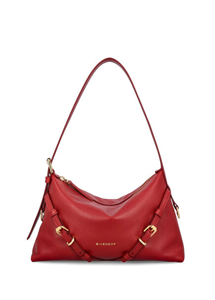 Voyou Kırmızı Kadın Deri Çanta