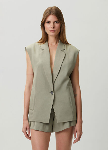 Soledad Green Vest