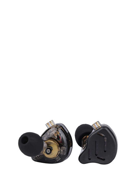 ZAX Black In-Ear Hybrid Headphones Without Microphone