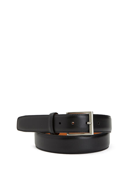 Siyah Erkek Deri Kemer