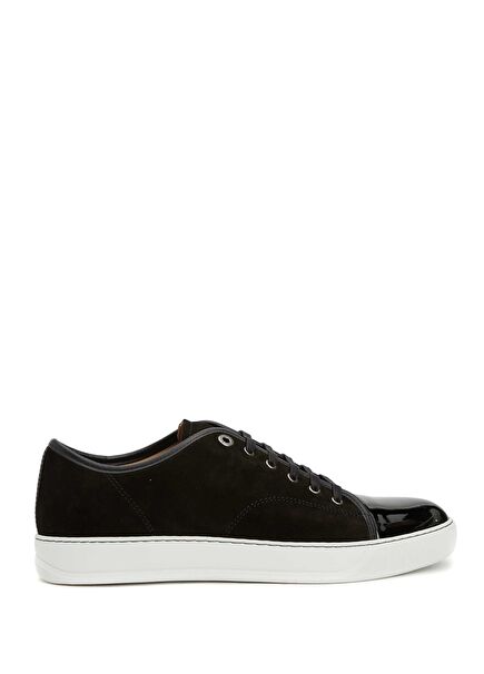 DBB1 Black Men's Leather Sneakers