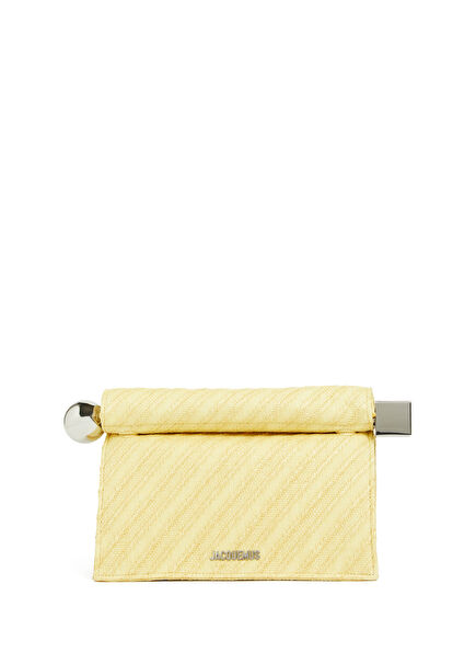 La Pochette Rond Carre Yellow Women's Hand Portfol