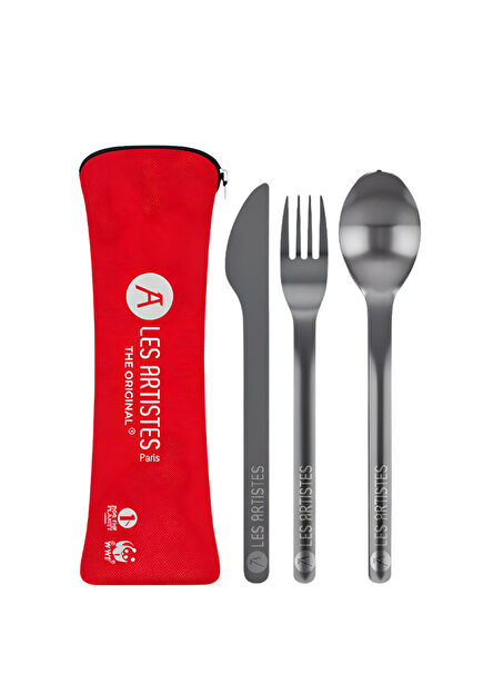 Çelik 3 Parça Çatal Kaşık Bıçak Seti