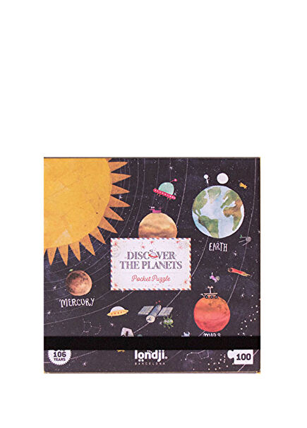 Discover The Planets 100 Piece Mini Puzzle for Ages 6-10