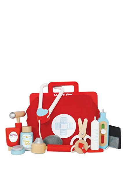 Wooden Toy Doctor Set