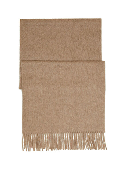 Light Brown Men's Cashmere Scarf