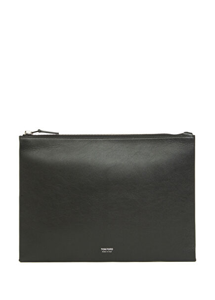 Supple Black Men's Leather Hand Portfolio