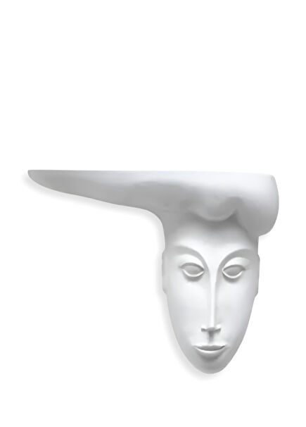 Lefty Beyaz Seramik Raf