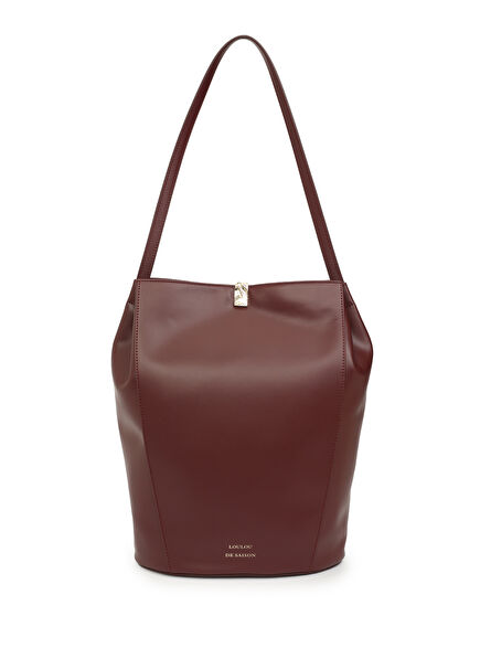 Daya Burgundy Women's Leather Bag