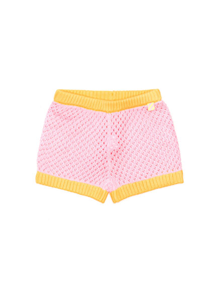 Pink Orange Girls' Shorts
