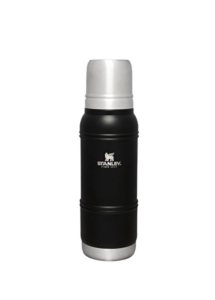 The Artisan Thermal Black Steel Thermos 1 lt