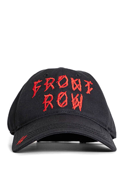 Siyah Kırmızı Erkek Şapka