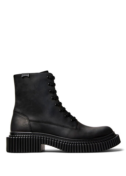 Pix Berlin Black Nubuck Boot K300524-001