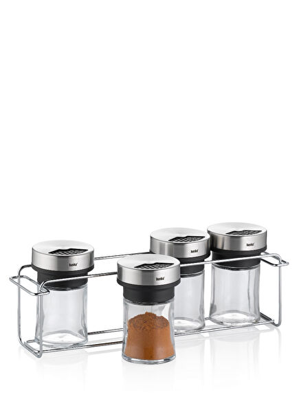 Miko 4-Piece Spice Set with Stand