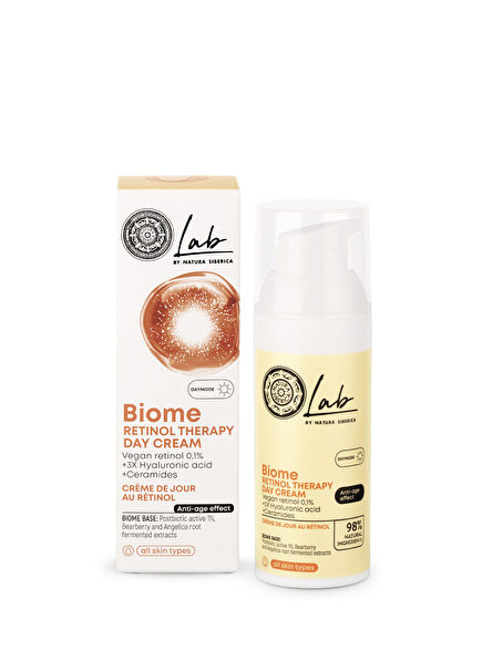Lab by NS. Biome Retinol Terapi Yaşlanma Karşıtı Gündüz Yüz Bakım Kremi 50 ml