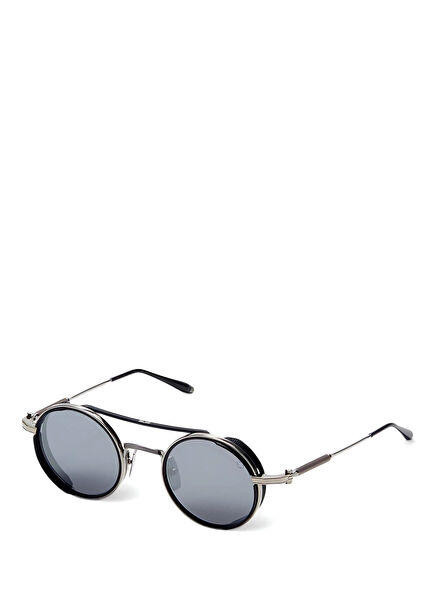 Eris AKS-505B-46 Silver Men's Sunglasses
