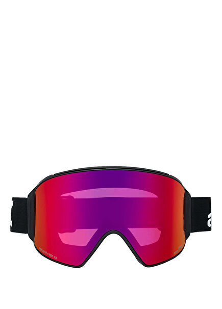 M4 Goggles Cylindrical + Bonus Lens + Mfi® Face Mask Goggle Kırmızı Unisex Kayak Gözlüğü