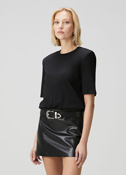 Carrington Black Padded T-Shirt