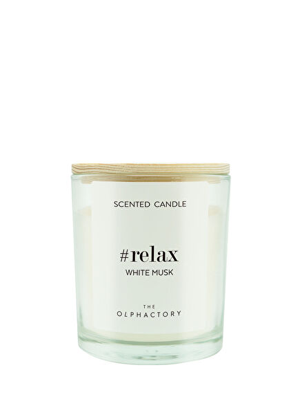 Relax White Musk 200Gr Candle