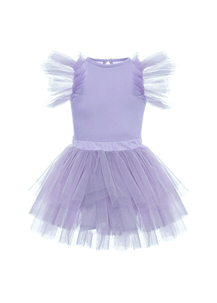 Lilac Body & Tutu Skirt Girls' Set of 2