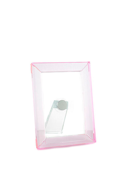Pink Glass Frame 10x15cm