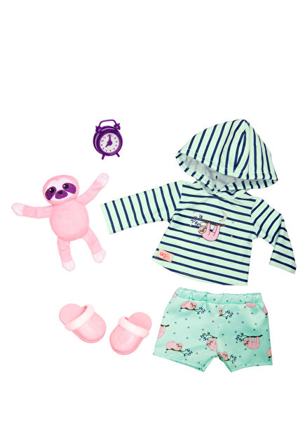 Sleepy Sloth Clothing Toy Set