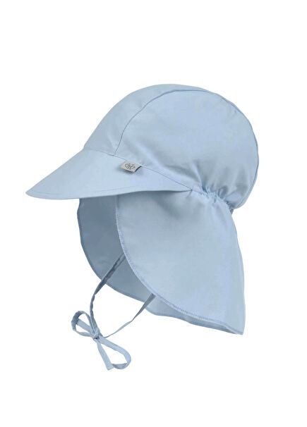 Flap Hat Sky Blue UV Protection Baby Boy Hat