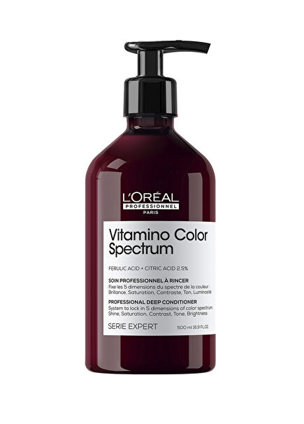 Paris Serie Expert Vitamino Color Spectrum Boyalı Saçlar İçin Yoğun Saç Kremi 500 ml