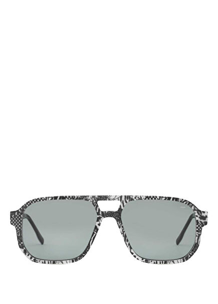 SITDSTS 57 MBKTX Gri Metal Erkek Güneş Gözlüğü