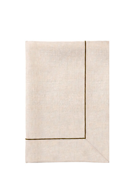 Lume Verde Ecru Tablecloth 170 x 270 cm