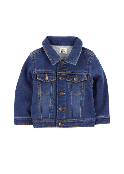 Mavi Erkek Bebek Kot Ceket