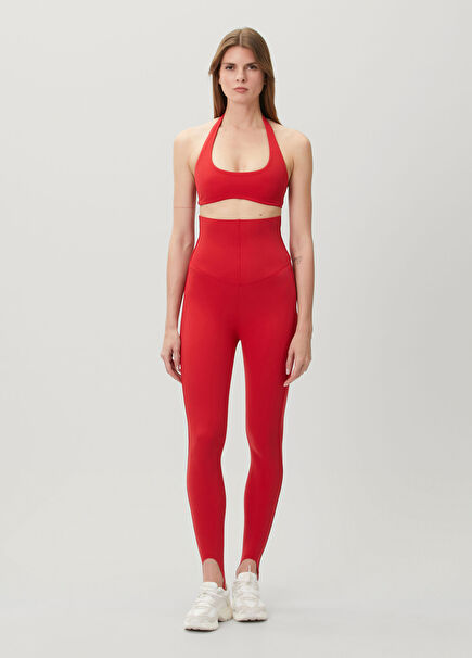 X Jacquemus Leggings With Red Leg Detail