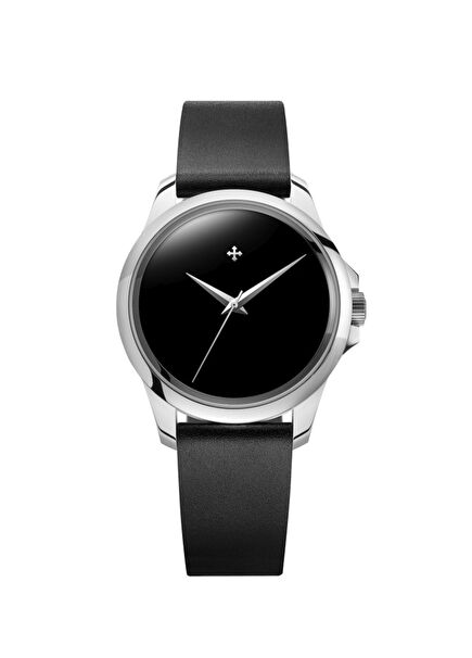 1121510 Redentore Ultrablack Kurmalı Otomatik Siyah Deri Kadın Kol Saati