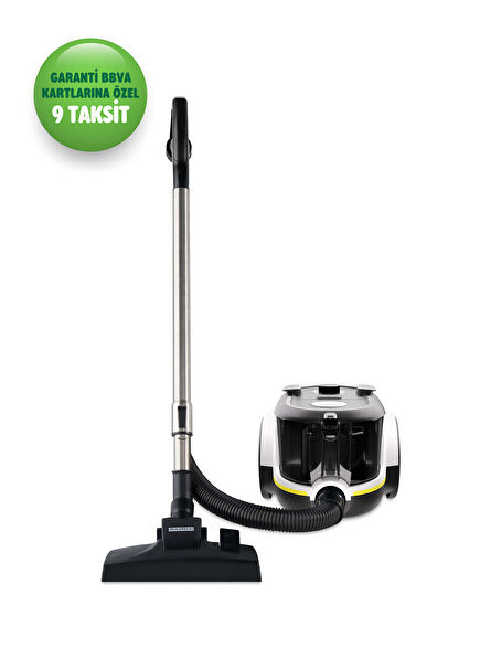 VCC 4 CycloneX Toz Torbasız Turbo ve LED Başlıklı Elektrikli Süpürge