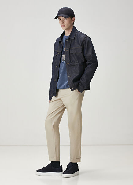 Beige Chino Pants
