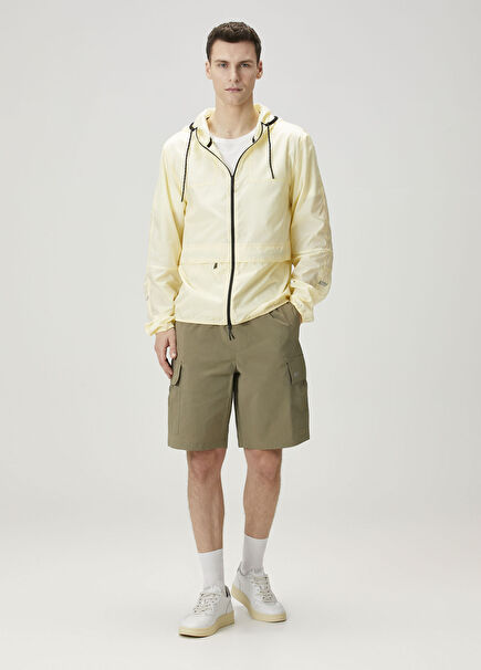 Dark Beige Cargo Pockets Bermuda