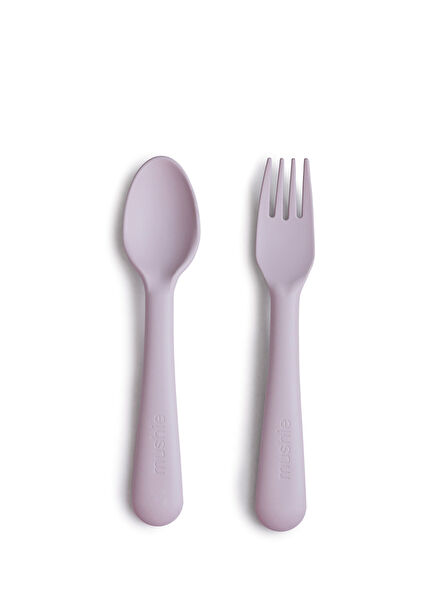Soft Lilac 6+ Ay Bebek Çatal Kaşık Seti 
