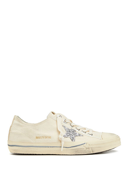 Ltd Edition Beige Silver Women's Sneakers