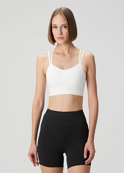 Like a Cloud Longline Black Sports Bra B/C