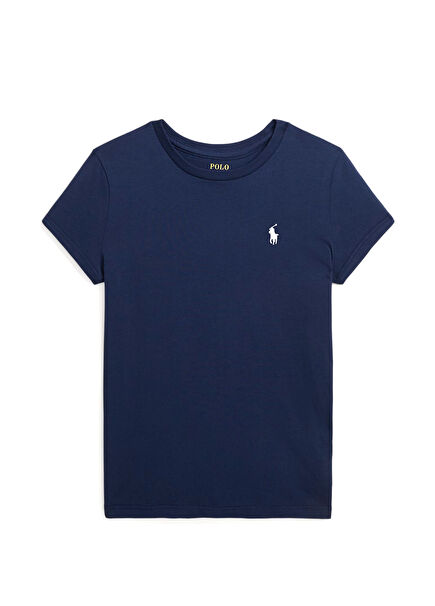 Lacivert Kız Çocuk T-shirt