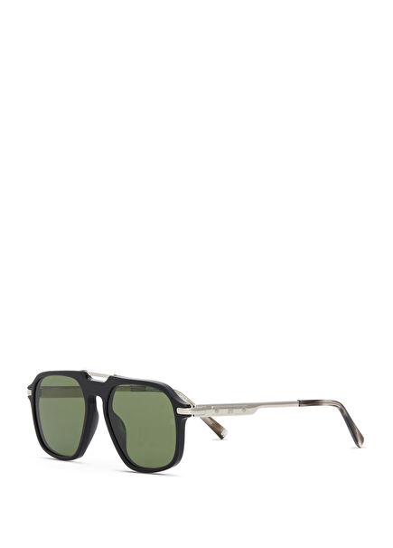 Popstar HM 1747 C2 Siyah Gümüş Metal Unisex Güneş Gözlüğü
