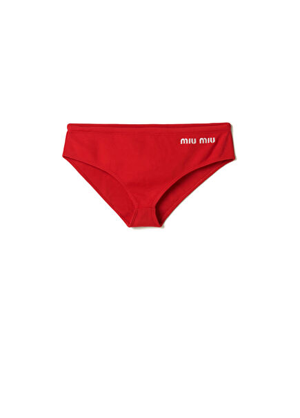 Kırmızı Kadın Bikini Altı