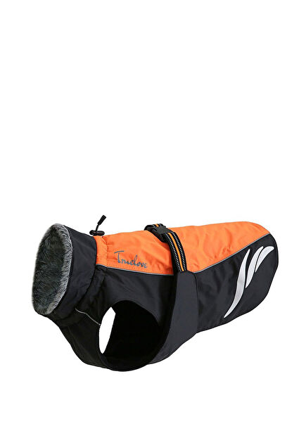 Orange Waterproof Fleece Dog Suit