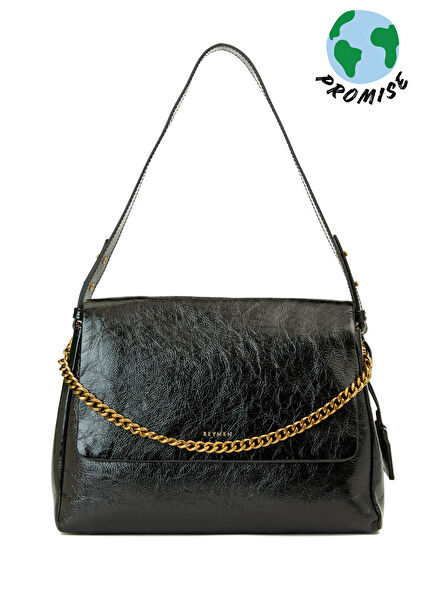 Soft Medium Siyah Kadın Deri Çanta