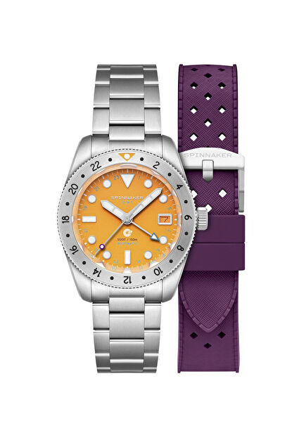 SP-5157-22 Metalik Gri Çelik Erkek Kol Saati