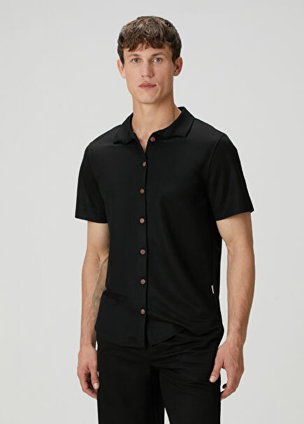 Benris Black Short Sleeve Shirt
