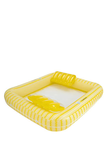 Lola Yellow Yellow Double Mesh Pool Bed