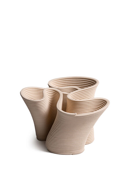 Coirra 6 Krem Rengi Seramik Dekoratif Obje