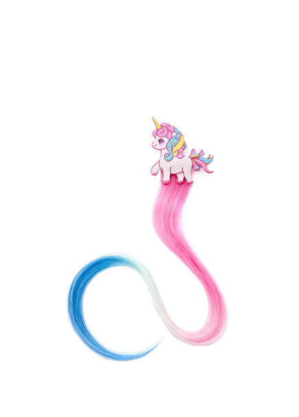 Mini Baby Unicorn Kız Çocuk Saç Klipsi