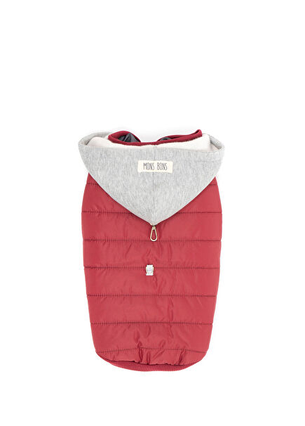 Puffer Bordo Köpek Mont